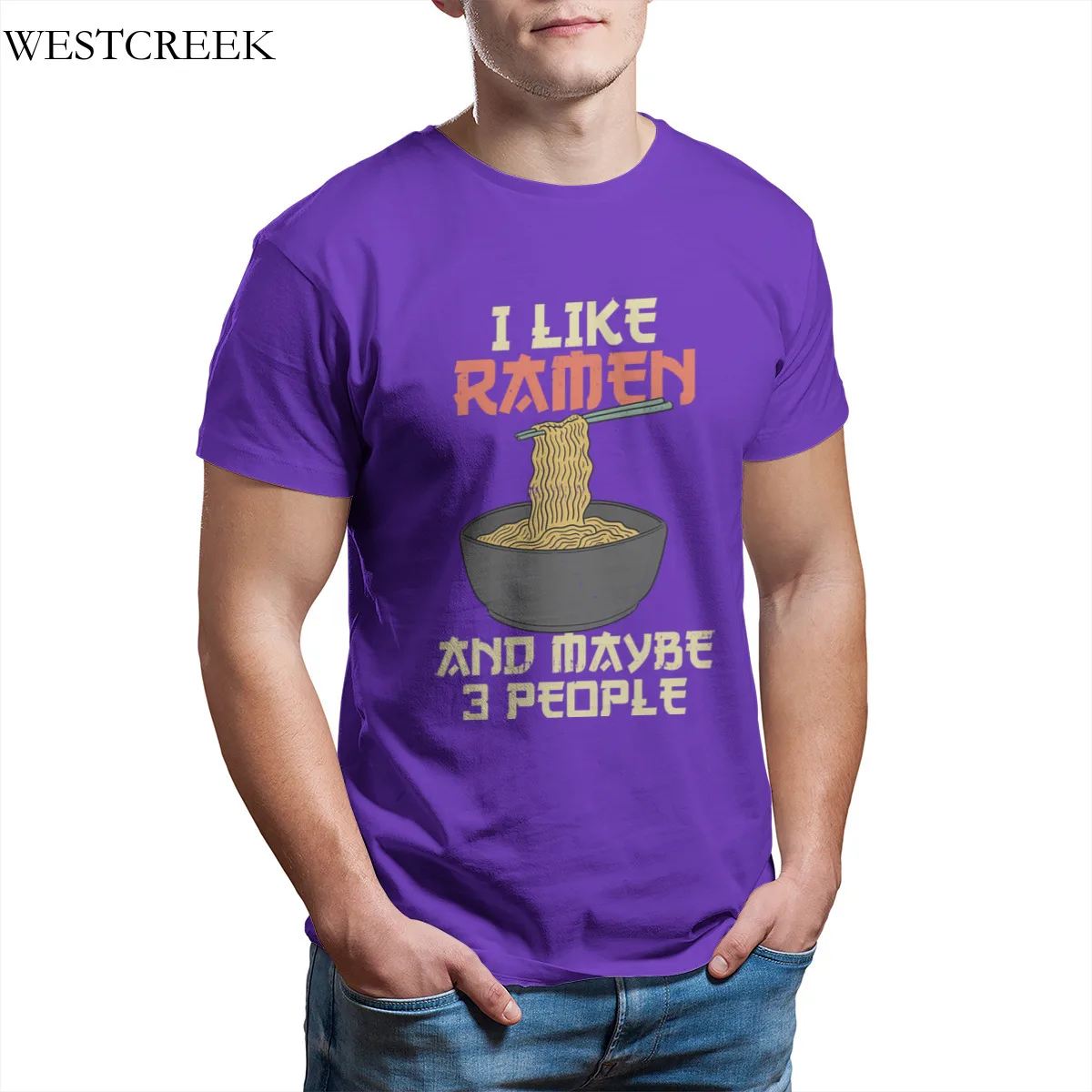 Wholesale Men's T-Shirt Funny Ramen Lover Quotes Punk Short Sleeve Round Collar Custom T-Shirt 34435
Wholesale Men's T-Shirt Funny Ramen Lover Quotes Punk Short Sleeve Round Collar Custom T-Shirt 34435