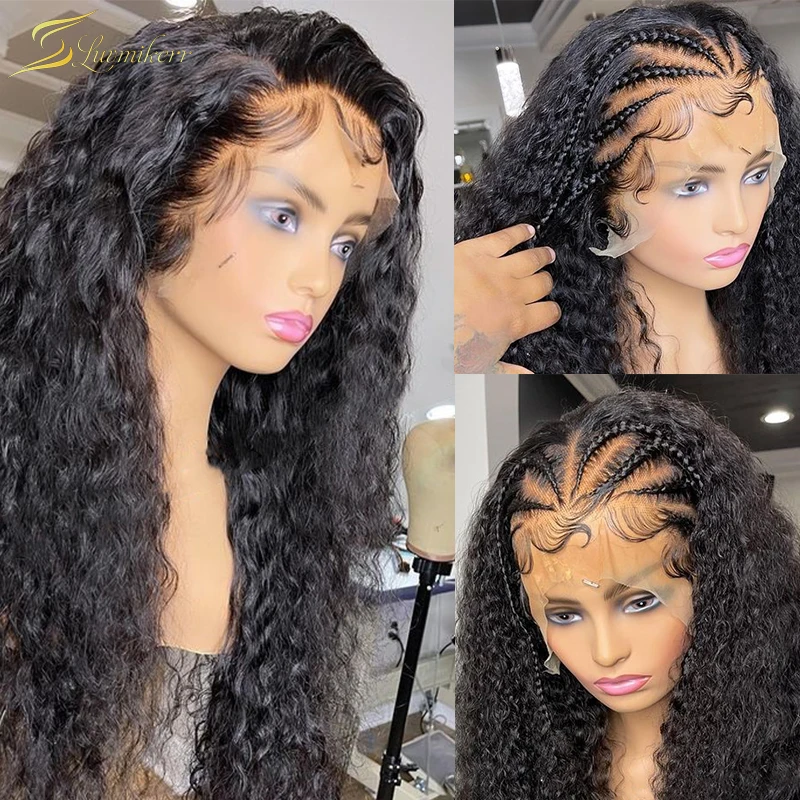 13x6 Loose Deep Wave HD Lace Frontal Wig Water Wave Lace Front Human Hair Wigs For Women Full Transparent Wig Braided Preplucked
13x6 Loose Deep Wave HD Lace Frontal Wig Water Wave Lace Front Human Hair Wigs For Women Full Transparent Wig Braided Preplucked