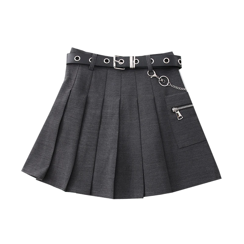 2021 Summer New Fashion All-match High Waist Slim Workwear Skirt Pleated A-line Skirt with Belt
2021 Summer New Fashion All-match High Waist Slim Workwear Skirt Pleated A-line Skirt with Belt