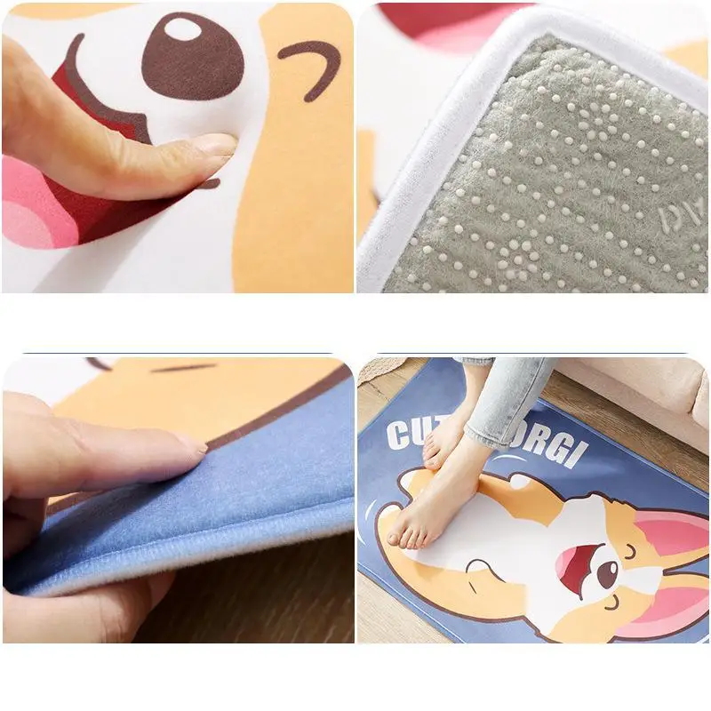 Creative Rugs Carpet Flannel Door Mat Floor Mat Funny Cute Cartoon Dog Doormat Bath Absorbent Non-slip Mats Foot Pad Home Decor
Creative Rugs Carpet Flannel Door Mat Floor Mat Funny Cute Cartoon Dog Doormat Bath Absorbent Non-slip Mats Foot Pad Home Decor