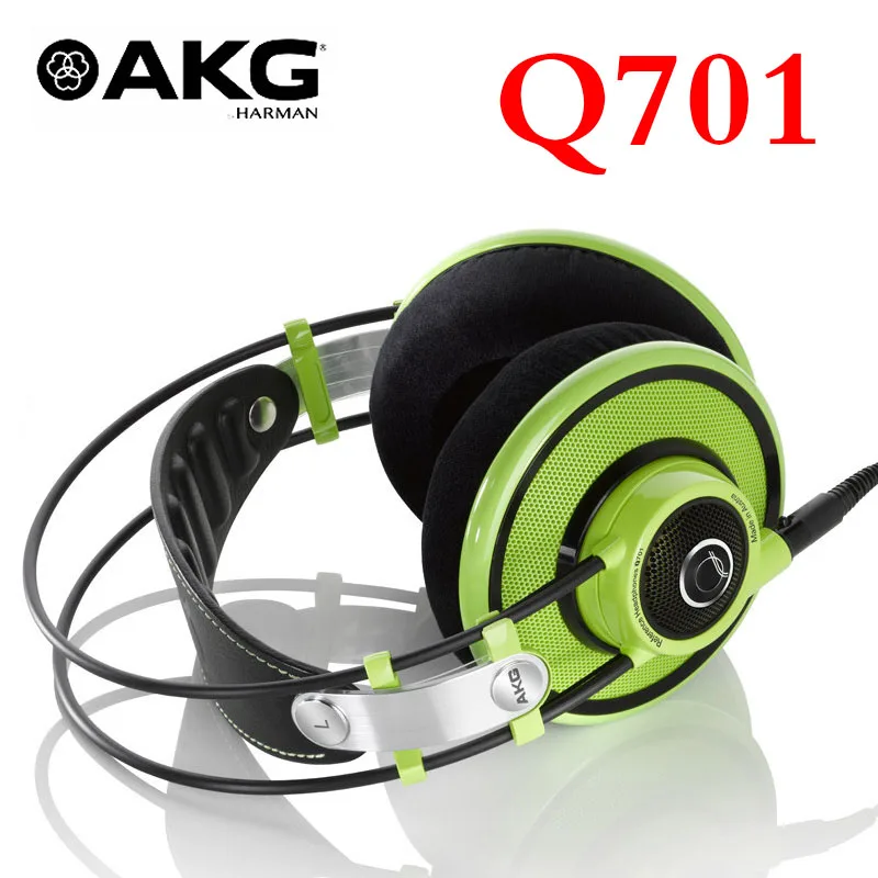 

Новинка 90%, профессиональные Hi-Fi наушники AKG Q701 с креплением на голову, высокоточные музыкальные студийные наушники Harman, сделано в Китае