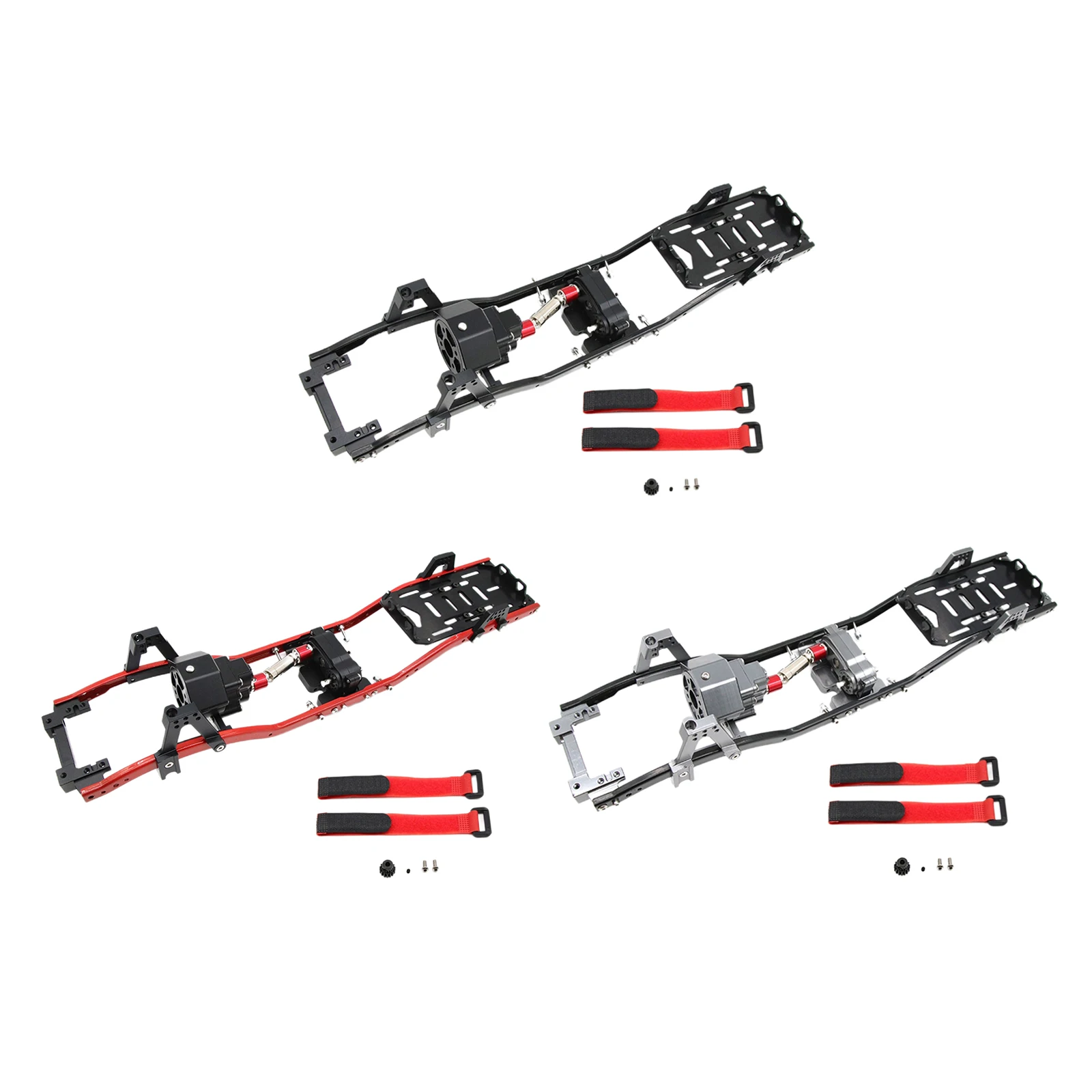 Heavy Duty 313mm CNC Wheelbase Chassis for 1/10 RC Axial SCX10 Accessories
Heavy Duty 313mm CNC Wheelbase Chassis for 1/10 RC Axial SCX10 Accessories
