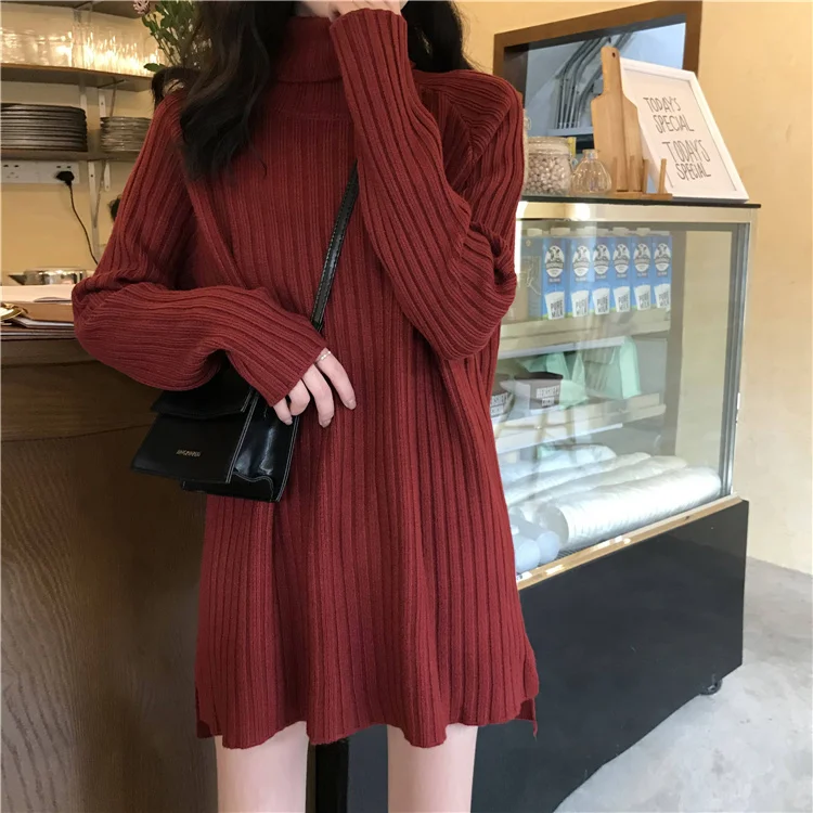Sweater Women's Loose in Autumn and Winter Wear Lazy Wind Outside 2021 New Soft Waxy Semi High Neck Pullover Thin Sweater Top
Sweater Women's Loose in Autumn and Winter Wear Lazy Wind Outside 2021 New Soft Waxy Semi High Neck Pullover Thin Sweater Top