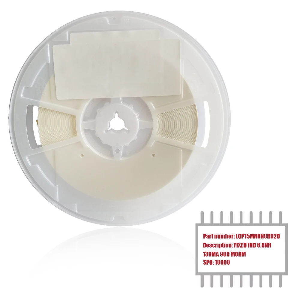 My Group Asia 10000PCS LQP15MN6N8B02D Thick Film Unshielded 0402 FIXED IND±0.1nH 6.8NH 130MA 900 MOHM Inductors in Stock
My Group Asia 10000PCS LQP15MN6N8B02D Thick Film Unshielded 0402 FIXED IND±0.1nH 6.8NH 130MA 900 MOHM Inductors in Stock