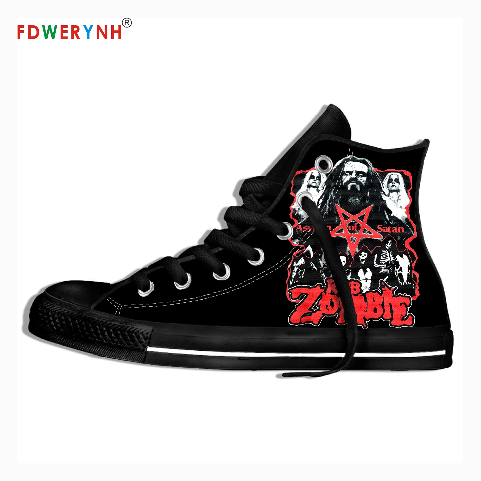 Men Walking Shoes Black White Zombie Band Most Influential Metal Bands Of All Time Cool Street Breathable Canvas Shoes
Men Walking Shoes Black White Zombie Band Most Influential Metal Bands Of All Time Cool Street Breathable Canvas Shoes