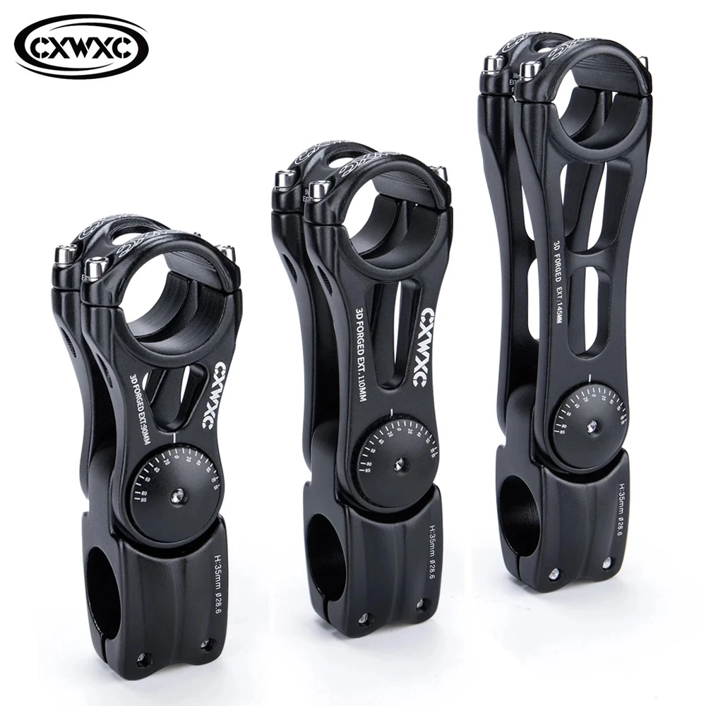 Bicycle Handlebar Stem 90/110/145mm Adjustable MTB Stem Aluminum Alloy Bike Stem Mountain BMX Fixie Gear Cycling Bicycle Pieces 
Bicycle Handlebar Stem 90/110/145mm Adjustable MTB Stem Aluminum Alloy Bike Stem Mountain BMX Fixie Gear Cycling Bicycle Pieces