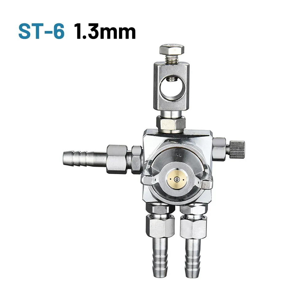 ST-6 Paint Sprayer Tool Silver + Gold Stainless Steel + Aluminum + Copper Useful 1*
ST-6 Paint Sprayer Tool Silver + Gold Stainless Steel + Aluminum + Copper Useful 1*