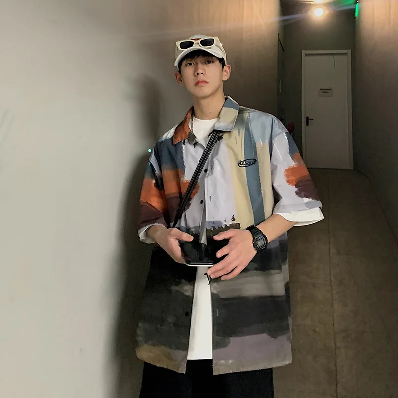 Гавайская рубашка в эстетике Харадзюку на пуговицах для мужчин и женщин, кардиган, блузка, корейская мода, рубашка с воротником, винтажная о...
Гавайская рубашка в эстетике Харадзюку на пуговицах для мужчин и женщин, кардиган, блузка, корейская мода, рубашка с воротником, винтажная о...