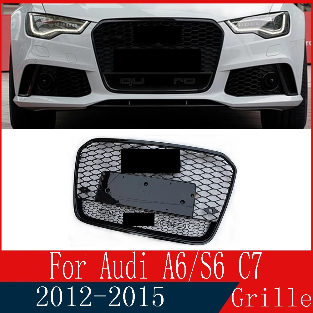 Для Audi A6/S6 C7 2012 2013 2014 2015 автомобильные аксессуары (для RS6 стиль) передний бампер решетка Центральная панель Стайлинг верхний гриль 12-15
Для Audi A6/S6 C7 2012 2013 2014 2015 автомобильные аксессуары (для RS6 стиль) передний бампер решетка Центральная панель Стайлинг верхний гриль 12-15