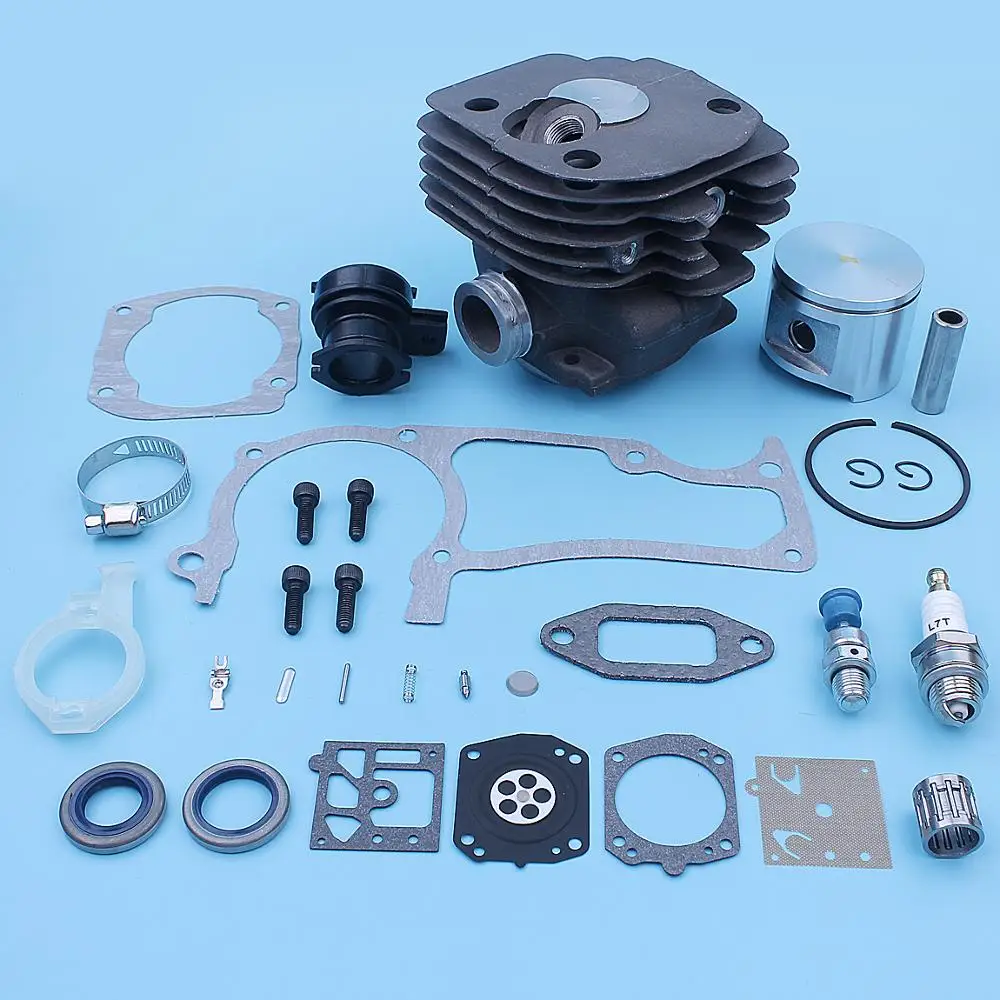 52mm Big Bore Cylinder Piston Gasket Kit For Husqvarna 372 365 371 362 372XP Chainsaw Intake Manifold Oil Seal Replacement Part
52mm Big Bore Cylinder Piston Gasket Kit For Husqvarna 372 365 371 362 372XP Chainsaw Intake Manifold Oil Seal Replacement Part