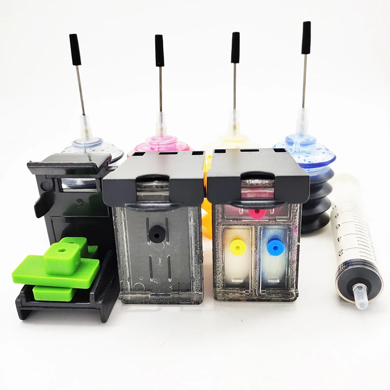 61XL Refillable Ink Cartridge for HP 61 XL Compatible for Deskjet 1000 1050 1050A 1510 2000 2050 2050A 3000
61XL Refillable Ink Cartridge for HP 61 XL Compatible for Deskjet 1000 1050 1050A 1510 2000 2050 2050A 3000