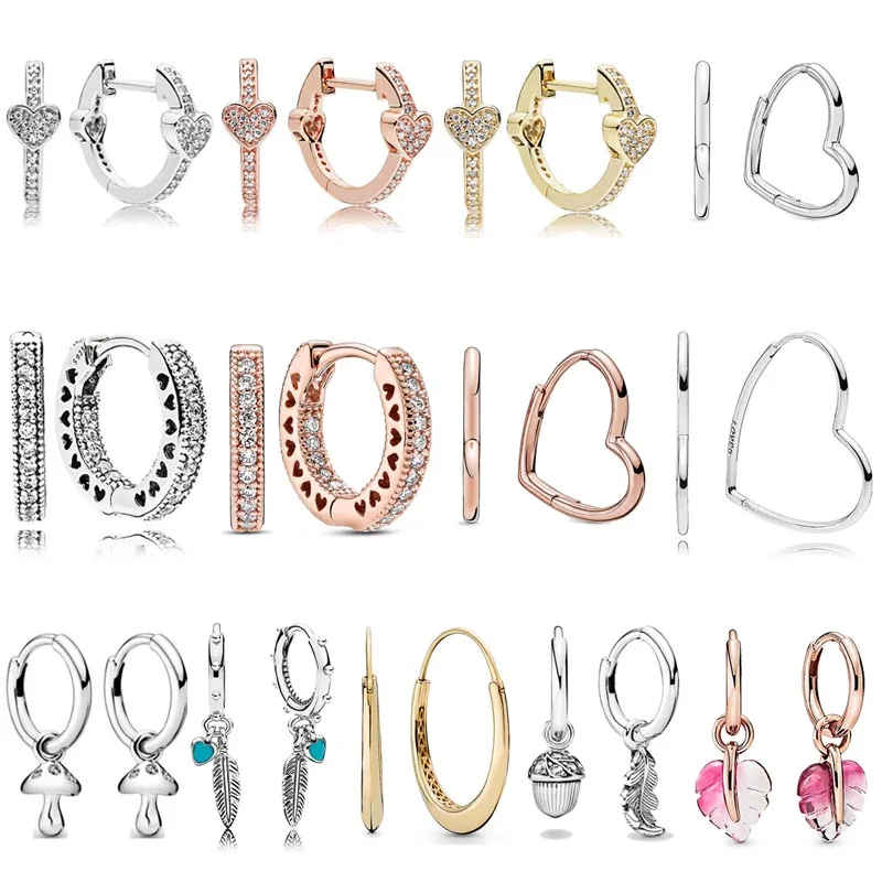 925 sterling silver Long Dangle earrings PANDORA CHARM SILVER 925 original JEWELRI WOMAN CHARM STUD EARRING EARRING DIY
925 sterling silver Long Dangle earrings PANDORA CHARM SILVER 925 original JEWELRI WOMAN CHARM STUD EARRING EARRING DIY
