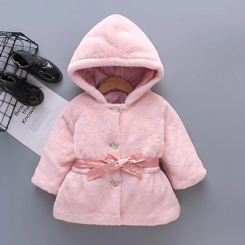 Toddler Girls Winter Clothes Princess Coat Fur Girls Thick Hooded Fur Jacket Solid Color Children's Kids Clothes
Toddler Girls Winter Clothes Princess Coat Fur Girls Thick Hooded Fur Jacket Solid Color Children's Kids Clothes