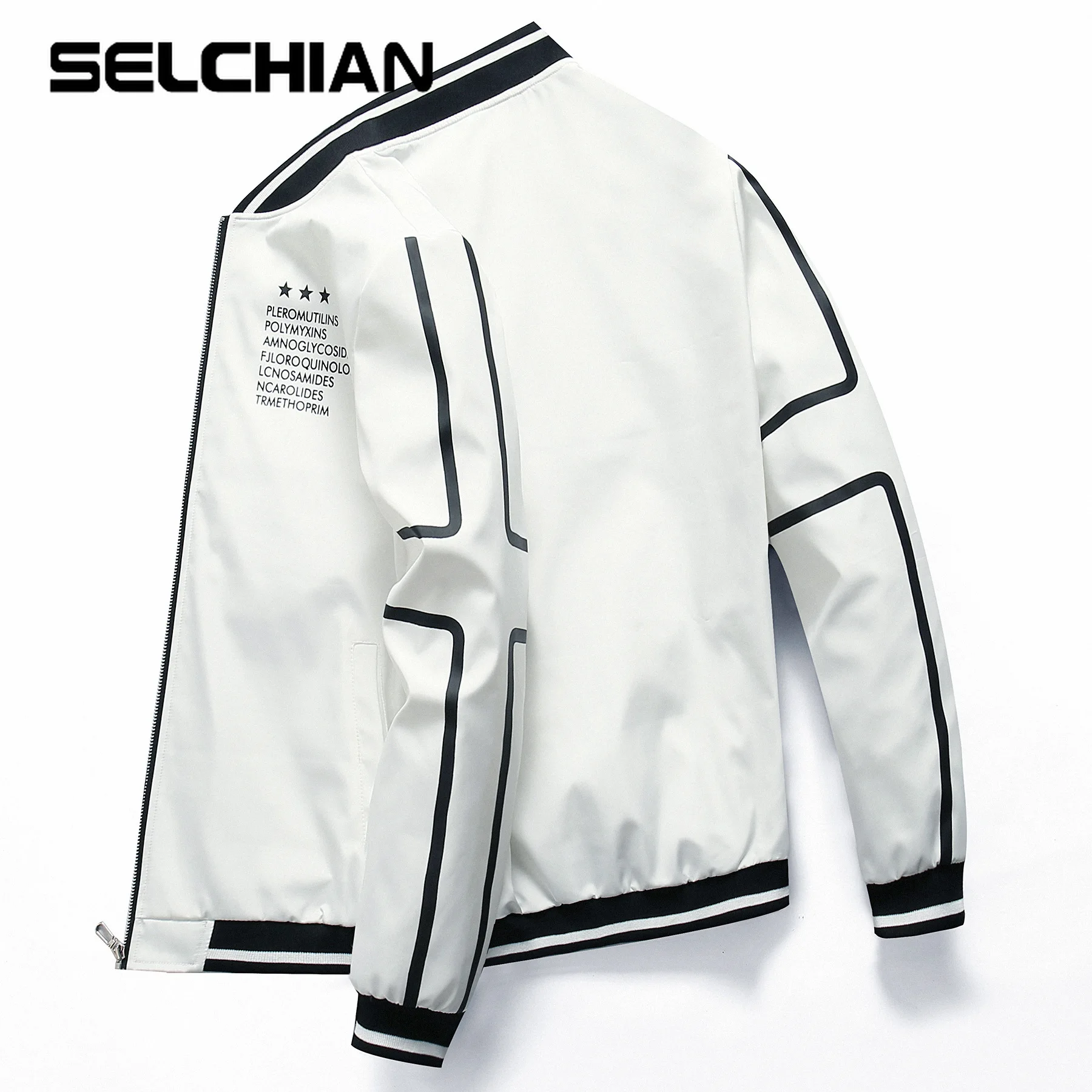 Autumn Spring Men's Bomber Zipper Jacket Male Fashion Streetwear Pilot Coat Casual Slim Fit Baseball Jackets Men Clothing
Autumn Spring Men's Bomber Zipper Jacket Male Fashion Streetwear Pilot Coat Casual Slim Fit Baseball Jackets Men Clothing