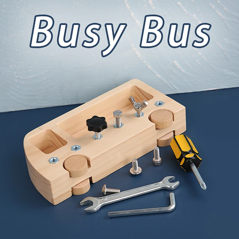 Wooden Screw Driver Board Basic Skills Bead Game Nuts Screw Bolts Set Birthday Gifts Child Screwdriver Board Montessori Toy
Wooden Screw Driver Board Basic Skills Bead Game Nuts Screw Bolts Set Birthday Gifts Child Screwdriver Board Montessori Toy