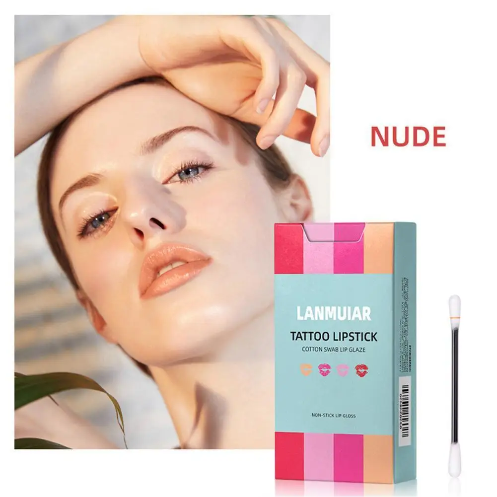 Lipstick Case Cotton Swab Long Lasting Lipstick Waterproof Women Cosmetics Fashion Lip Gloss Makeup New
Lipstick Case Cotton Swab Long Lasting Lipstick Waterproof Women Cosmetics Fashion Lip Gloss Makeup New