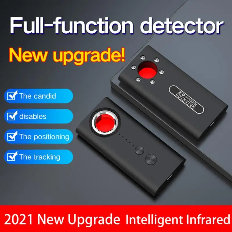 Newly Upgraded T1 Multi-function Detector Camera GSM Audio Bug Finder GPS Signal RF Tracker Detect Eavesdropper Protect Privacy
Newly Upgraded T1 Multi-function Detector Camera GSM Audio Bug Finder GPS Signal RF Tracker Detect Eavesdropper Protect Privacy