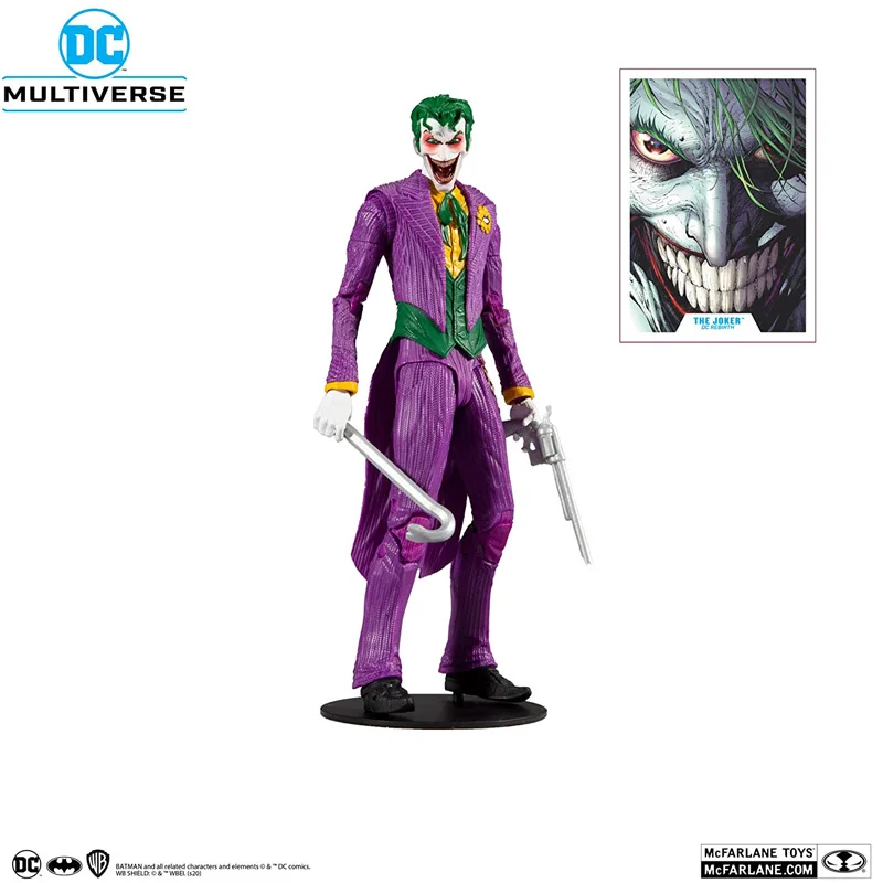 Bandai D-C Rebirth Jokers Action Figures Model Toys Cartoon Comic Jokers Figures Doll Model Colletion Ornament Kid Birthday Gift
Bandai D-C Rebirth Jokers Action Figures Model Toys Cartoon Comic Jokers Figures Doll Model Colletion Ornament Kid Birthday Gift