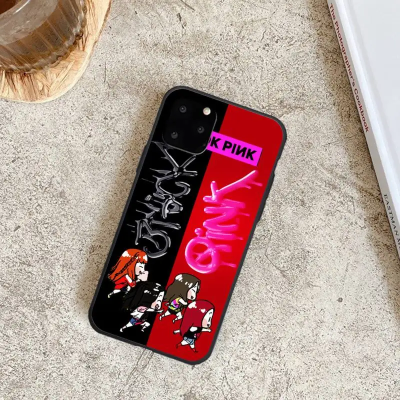 black pink cute cartoon kpop Phone Cases for iPhone 8 7 6 6S Plus X 5S SE 2020 XR 11 12 Pro mini pro XS MAX
black pink cute cartoon kpop Phone Cases for iPhone 8 7 6 6S Plus X 5S SE 2020 XR 11 12 Pro mini pro XS MAX