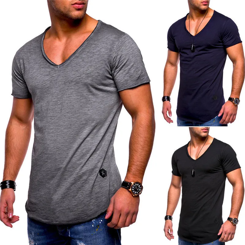 New Men's T-shirt Slim Fit O-neck Short Sleeve Muscle Fitness Casual Hip Hop Cotton Top Summer Fashion Basic T-shirt Large Size
New Men's T-shirt Slim Fit O-neck Short Sleeve Muscle Fitness Casual Hip Hop Cotton Top Summer Fashion Basic T-shirt Large Size