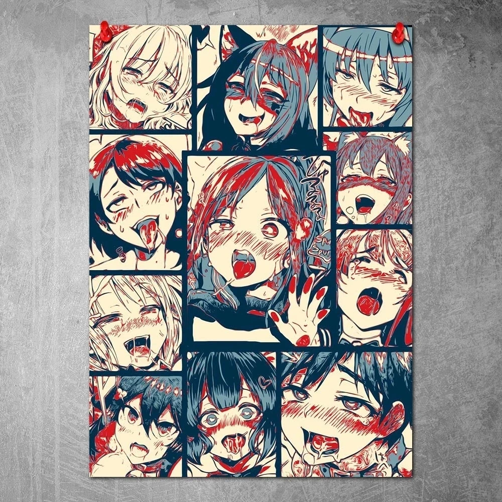 Anime Characters No Frame HD Printed Ahegao Comeback Poster Canvas Wall Art Painting Living Room Decoration Home Nordic Pictures
Anime Characters No Frame HD Printed Ahegao Comeback Poster Canvas Wall Art Painting Living Room Decoration Home Nordic Pictures
