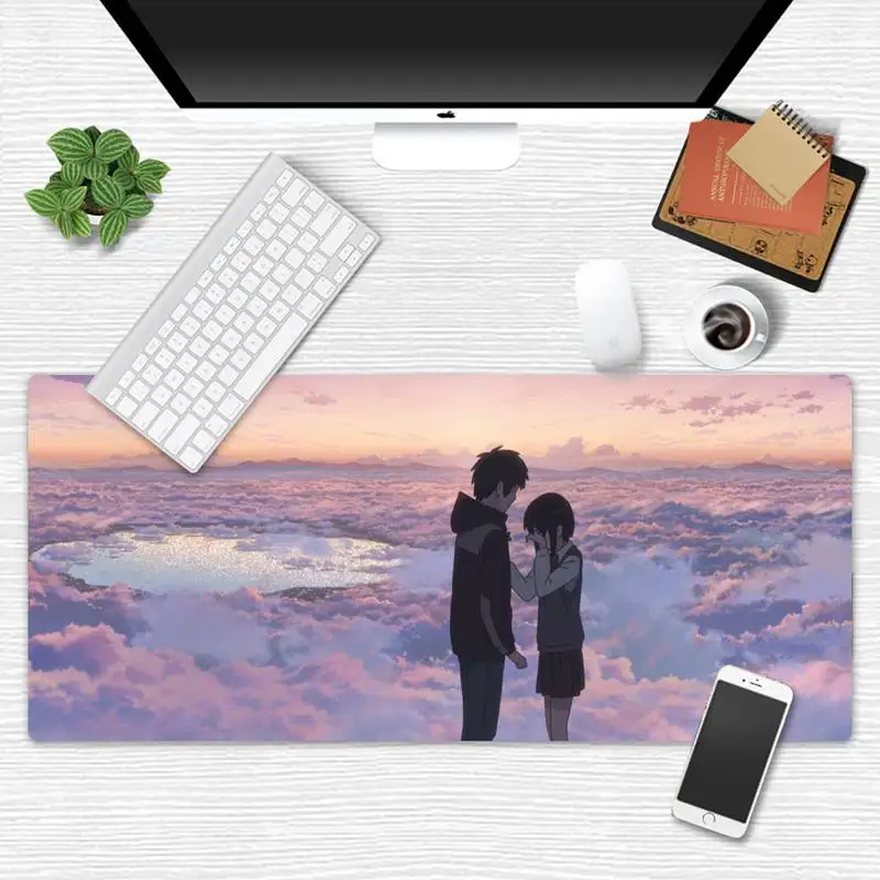 your name love anime Durable Rubber Mouse Mat Pad Game Office Work Mouse Mat pad X XL Non-slip Laptop Cushion mouse pad
your name love anime Durable Rubber Mouse Mat Pad Game Office Work Mouse Mat pad X XL Non-slip Laptop Cushion mouse pad