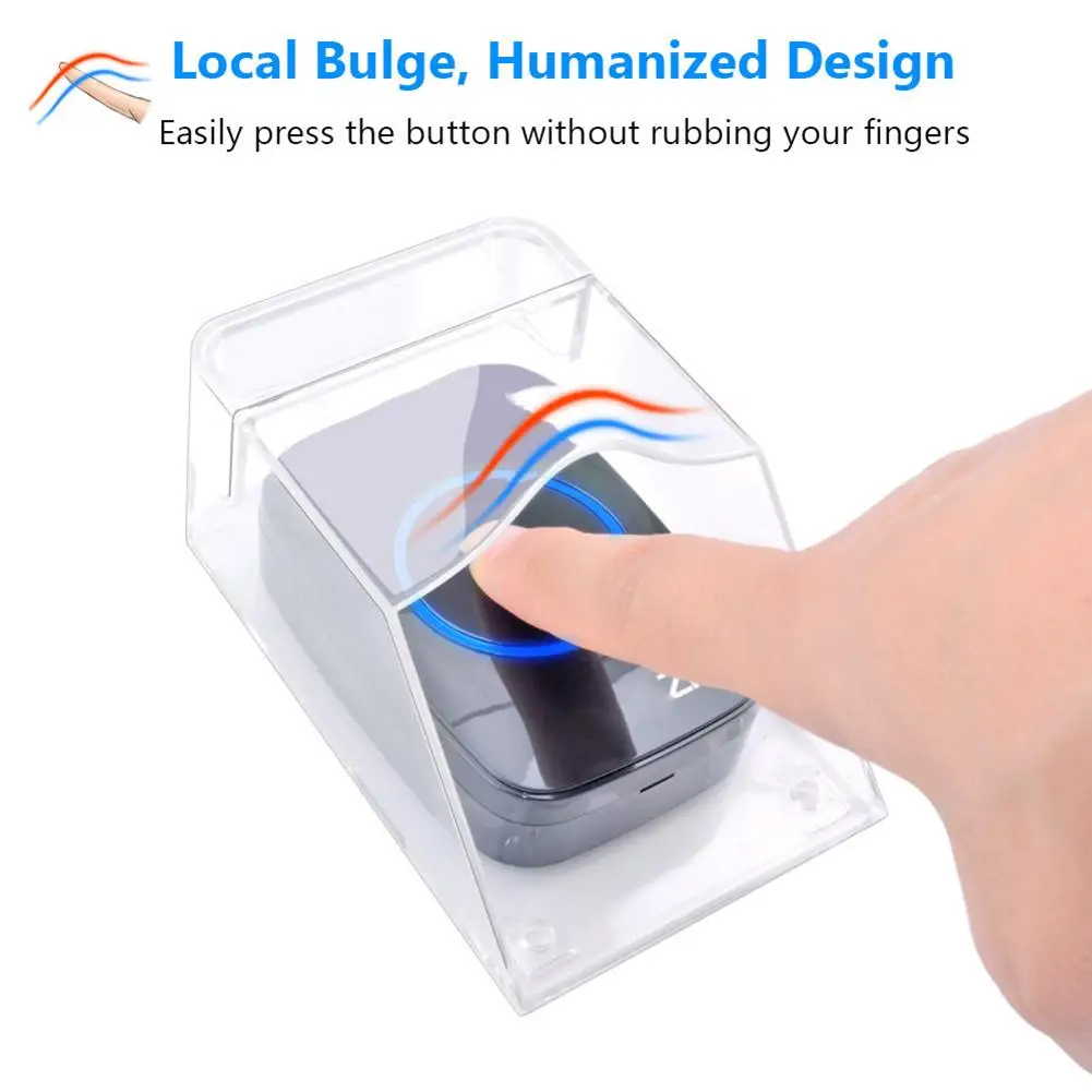 Outdoor Waterproof Cover Wireless Doorbell Double-sided Adhesive Smart Doorbell Ring Chime Tape Transmitter Supplies
Outdoor Waterproof Cover Wireless Doorbell Double-sided Adhesive Smart Doorbell Ring Chime Tape Transmitter Supplies