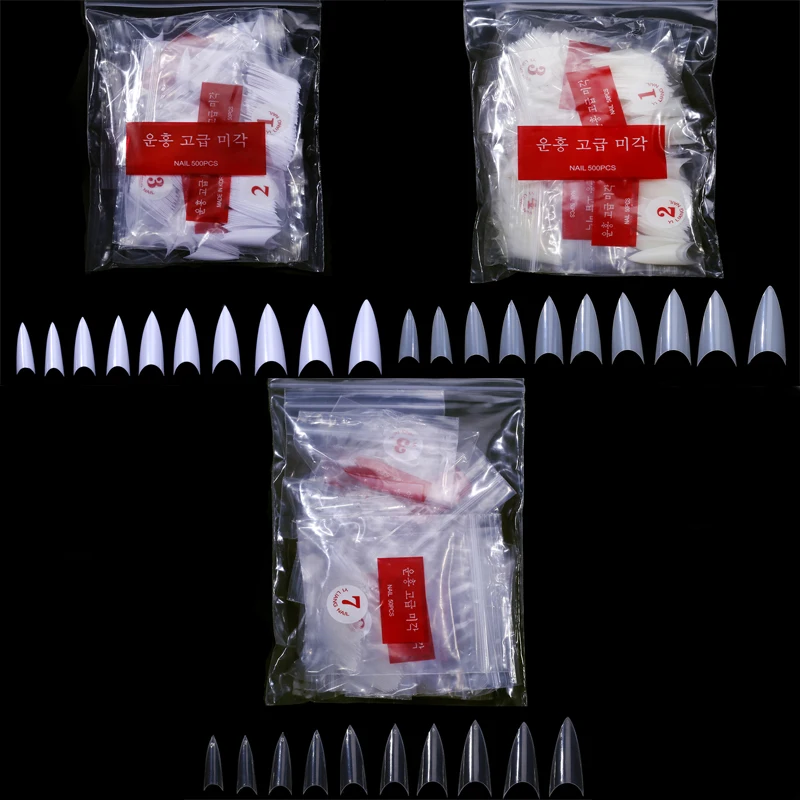 500Pcs/Bag 10 Sizes French False Nail Tips Natural White Clear Artificial Fake False Nail Art Tips Acrylic Manicure Tools TD30
500Pcs/Bag 10 Sizes French False Nail Tips Natural White Clear Artificial Fake False Nail Art Tips Acrylic Manicure Tools TD30