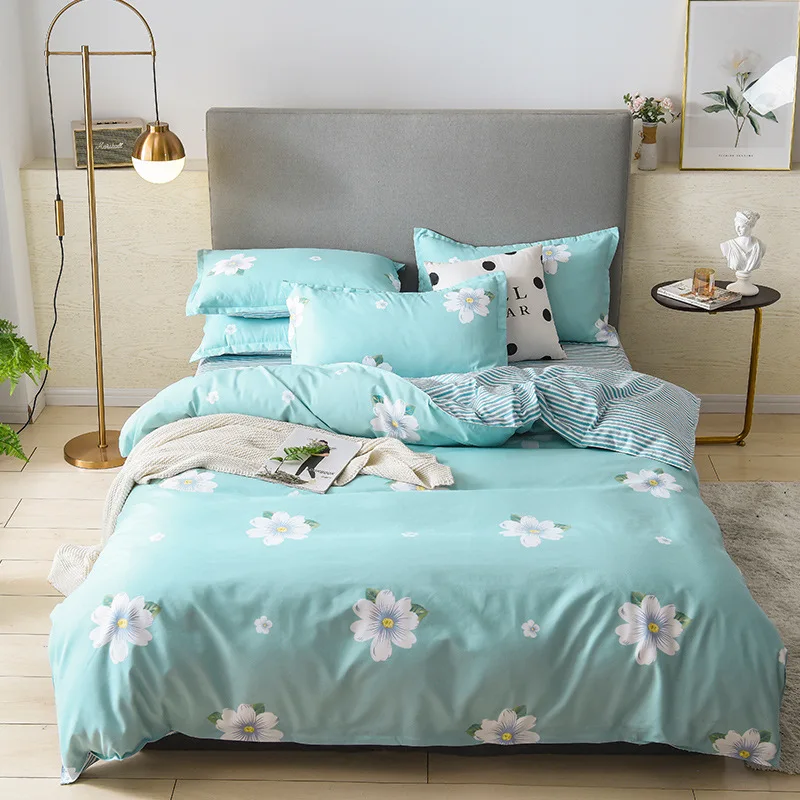 Aloe vera cotton four-piece suit, three-piece suit, bedding sanding quilt cover,sheet,pillowcase studentskin cotton sheet
Aloe vera cotton four-piece suit, three-piece suit, bedding sanding quilt cover,sheet,pillowcase studentskin cotton sheet
