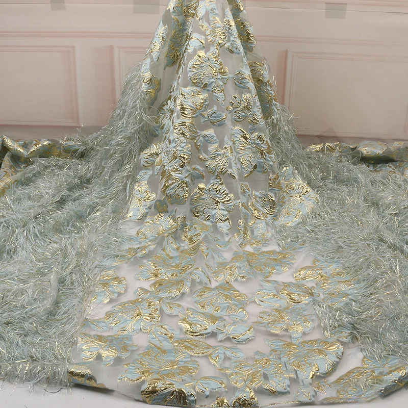 Lilac Brocade Lace Fabrics with Feathers African Fabrics Nigerian Mesh Lace for Wedding Party Dresses Latest Brocade Fabrics
Lilac Brocade Lace Fabrics with Feathers African Fabrics Nigerian Mesh Lace for Wedding Party Dresses Latest Brocade Fabrics