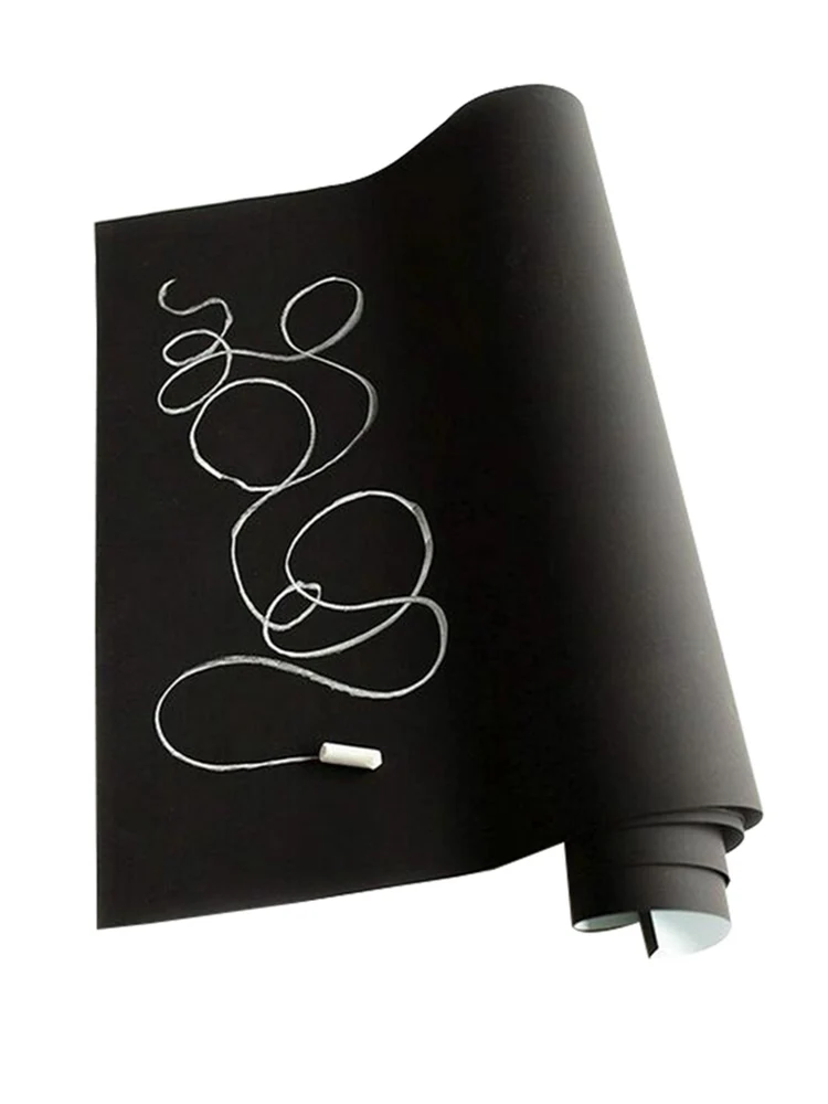 Blackboard Stickers Chalk Board Removable PVC Draw Mural Decor Art Chalkboard Wall Sticker For Kids Rooms Durable 45 X 200cm
Blackboard Stickers Chalk Board Removable PVC Draw Mural Decor Art Chalkboard Wall Sticker For Kids Rooms Durable 45 X 200cm