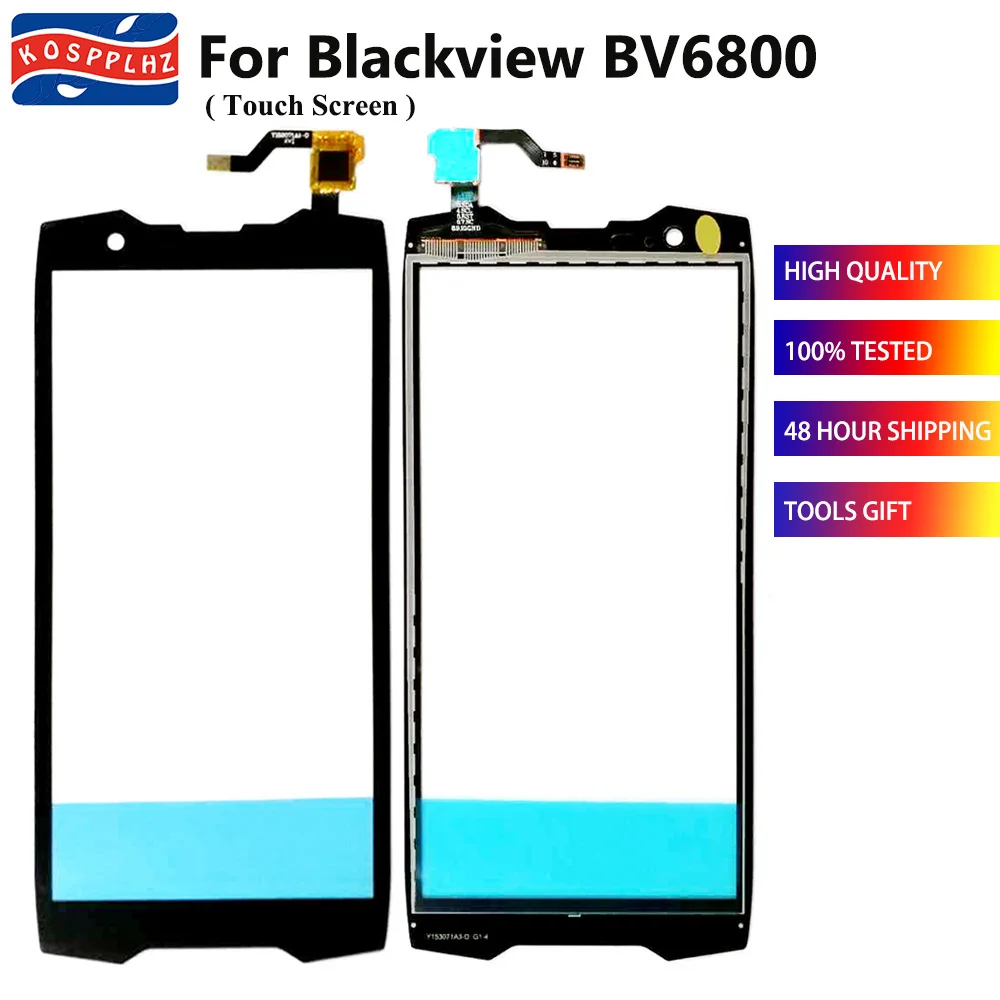 5.7" Front Glass For Blackview bv6800 Pro Touch Screen Digitizer Original Panel 100% tested BV6800 Phone Sensor | Мобильные