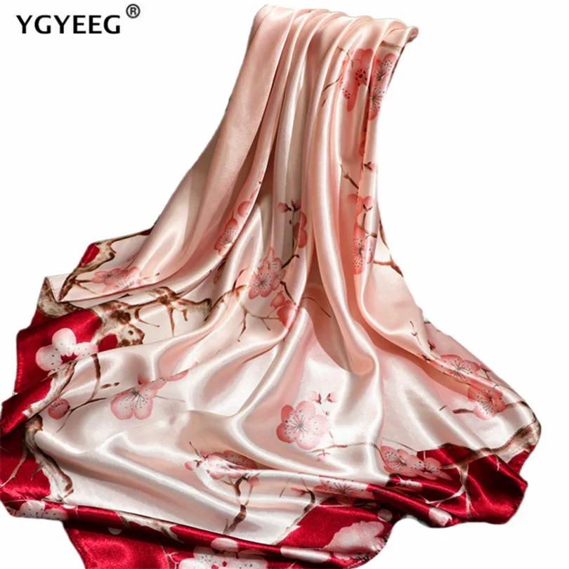 YGYEEG Square Printed Silk Satin Scarves Fashion Women Neck Shawl Wrap Muffle Bandanna Hair Adult Outdoor Lady New Accessories
YGYEEG Square Printed Silk Satin Scarves Fashion Women Neck Shawl Wrap Muffle Bandanna Hair Adult Outdoor Lady New Accessories
