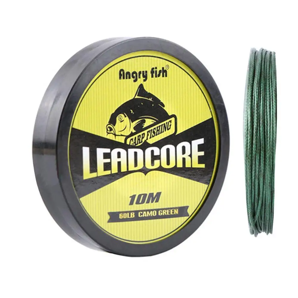 10m Carp Covered Lead Wire Submerged Anti-bite Fishing Strong Horse Braid Line 25lb Making Sinking Braided Line Fish Accessories
10m Carp Covered Lead Wire Submerged Anti-bite Fishing Strong Horse Braid Line 25lb Making Sinking Braided Line Fish Accessories