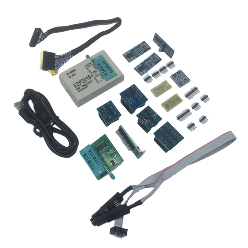 EZP2019 с высоким уровнем Скорость USB SPI программатор поддерживает 24EEPROM 25FLASH 93EEPROM USB 2,0 12 Мбит/с
EZP2019 с высоким уровнем Скорость USB SPI программатор поддерживает 24EEPROM 25FLASH 93EEPROM USB 2,0 12 Мбит/с