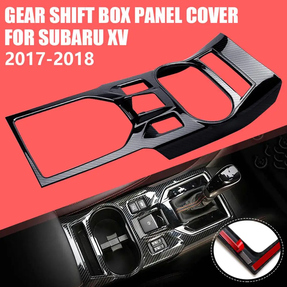 Carbon Fiber Look Interior Gear Shift Box Panel Cover Trim Trim Interior Dashboard Accessories For Subaru XV 2017-2018
Carbon Fiber Look Interior Gear Shift Box Panel Cover Trim Trim Interior Dashboard Accessories For Subaru XV 2017-2018