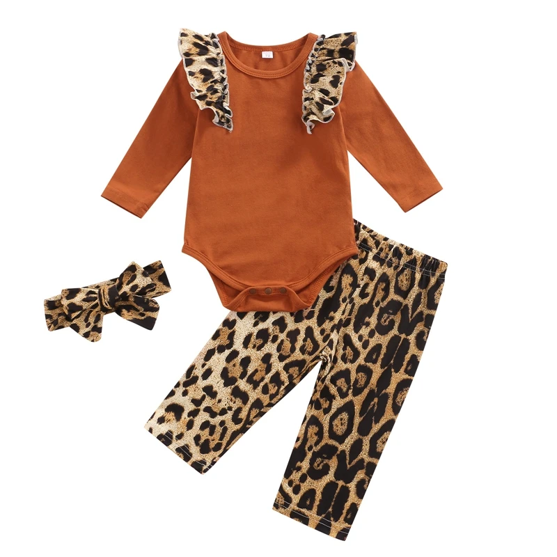 Autumn Spring Infant Baby Girls Long Sleeve Romper + Pants + Bow Hairband Sweet Flower Print Ruffle Decoration Clothes Newborns
Autumn Spring Infant Baby Girls Long Sleeve Romper + Pants + Bow Hairband Sweet Flower Print Ruffle Decoration Clothes Newborns
