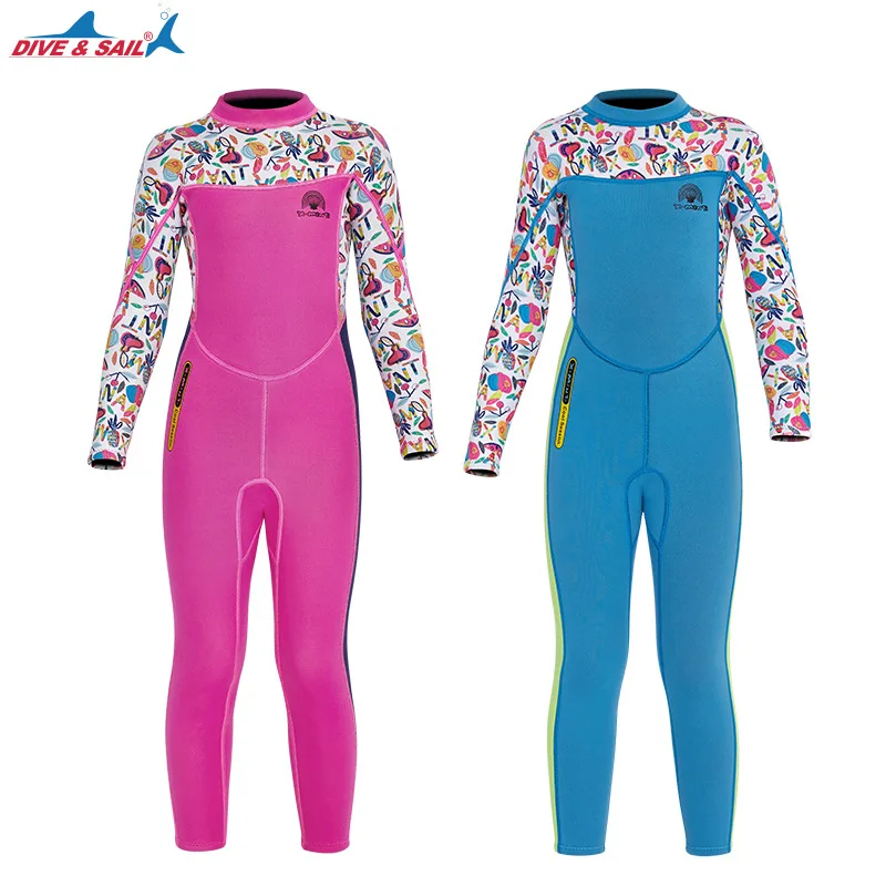 Children'S Swimwear Wetsuit Long Sleeve Girls Surfing 2.5mm Neoprene Wetsuit Full Body Stitching Thickened Zipper Suit
Children'S Swimwear Wetsuit Long Sleeve Girls Surfing 2.5mm Neoprene Wetsuit Full Body Stitching Thickened Zipper Suit