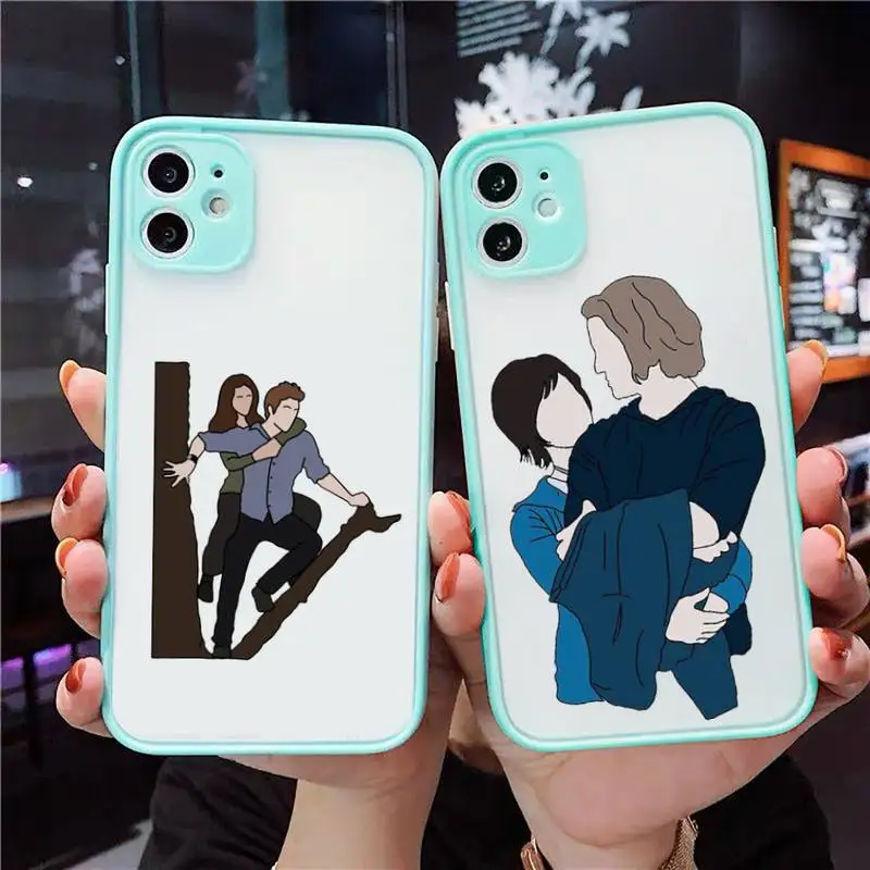 Vampire Diaries Phone Case Matte Transparent for iPhone 7 8 11 12 s mini pro X XS XR MAX Plus Clear mobile bag coque shell funda
Vampire Diaries Phone Case Matte Transparent for iPhone 7 8 11 12 s mini pro X XS XR MAX Plus Clear mobile bag coque shell funda