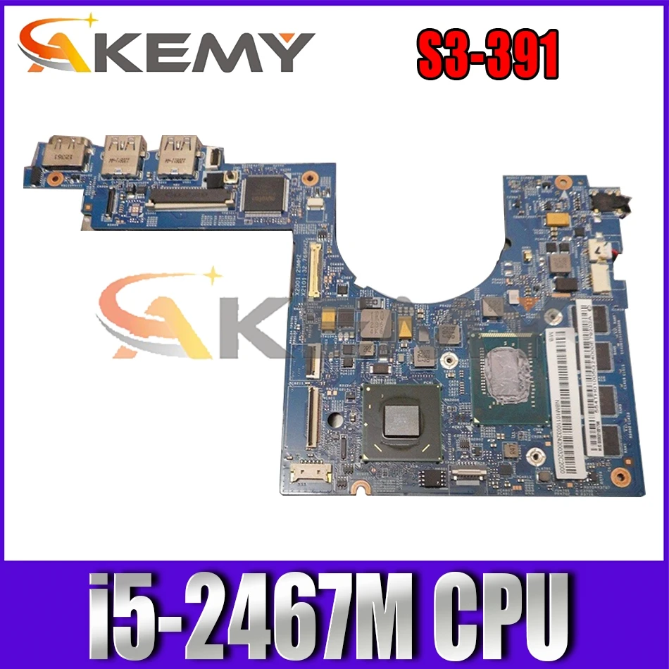 AKEMY NBM1011002 48.4TH03.021 Laptop motherboard For Acer Aspire S3 S3-391 INTEL i5-2467M CPU DDR3
AKEMY NBM1011002 48.4TH03.021 Laptop motherboard For Acer Aspire S3 S3-391 INTEL i5-2467M CPU DDR3