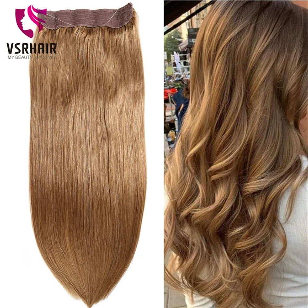 Vsr 24" 26" 200g 240g Halo Hair Extensions Remy Human Hair Invisible No Clip Thickness Fish Line Real Human Hair For Women
Vsr 24" 26" 200g 240g Halo Hair Extensions Remy Human Hair Invisible No Clip Thickness Fish Line Real Human Hair For Women