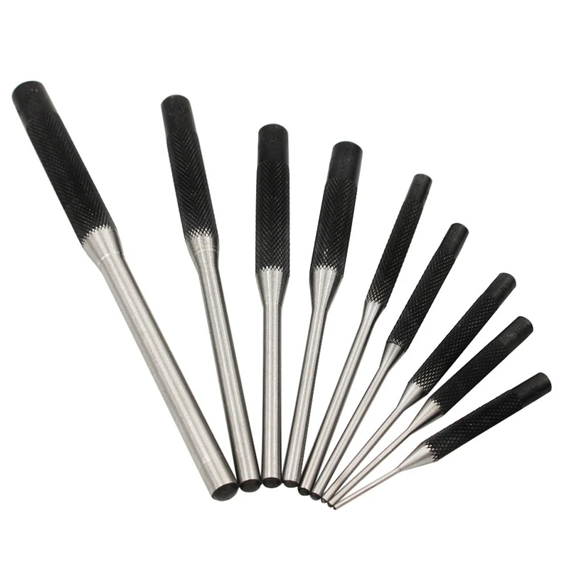 9Pcs Steel Multi Size Round Head Pins Punch Set Grip Roll Pins Punch Tool Kit Professional Hollow End Starter Punch Chisel
9Pcs Steel Multi Size Round Head Pins Punch Set Grip Roll Pins Punch Tool Kit Professional Hollow End Starter Punch Chisel