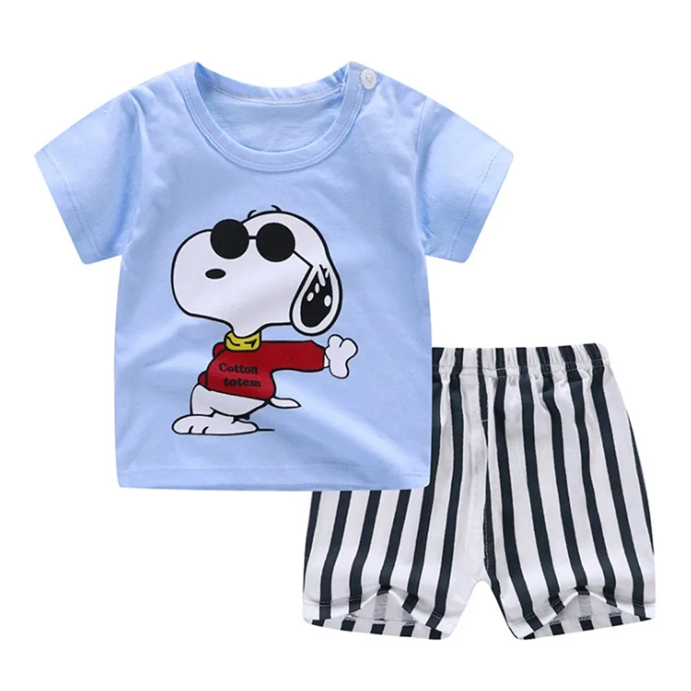 2021 New Baby Boy Girls Clothes Children's Short Sleeved T Shirt Shorts Suit Kids Boys Summer Pajamas Soft 2pcs Casual Set
2021 New Baby Boy Girls Clothes Children's Short Sleeved T Shirt Shorts Suit Kids Boys Summer Pajamas Soft 2pcs Casual Set