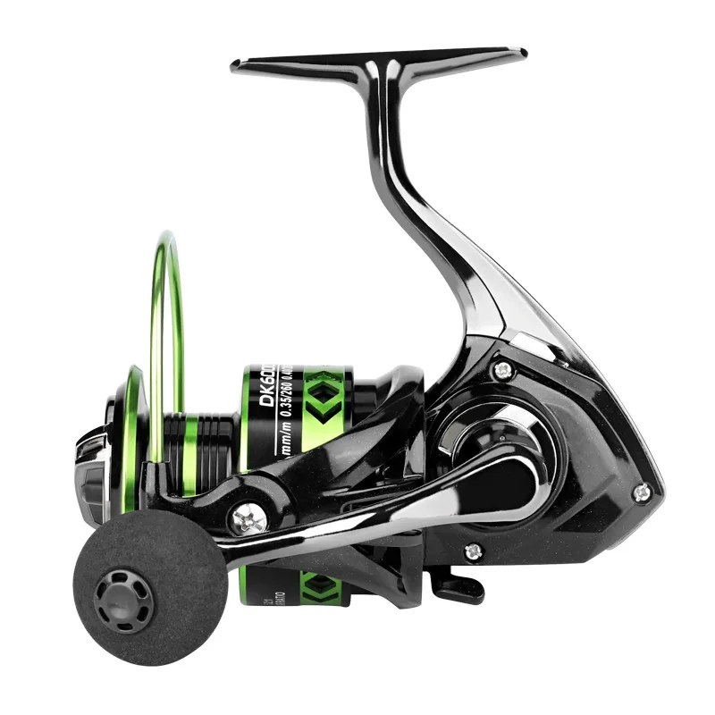 High Quality Fishing Reel DK2000-7000 Metal/EVA Ball Grip Rotating Reel For Fishing 5.2:1 Carp Fishing Rotating Reel -40
High Quality Fishing Reel DK2000-7000 Metal/EVA Ball Grip Rotating Reel For Fishing 5.2:1 Carp Fishing Rotating Reel -40