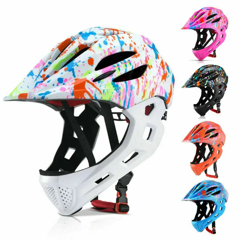 Boys Girls Bicycle Helmet Children Full Face Bike Cycling Helmets Mtb Detachable Helmets Children Sports Safety Accessories
Boys Girls Bicycle Helmet Children Full Face Bike Cycling Helmets Mtb Detachable Helmets Children Sports Safety Accessories