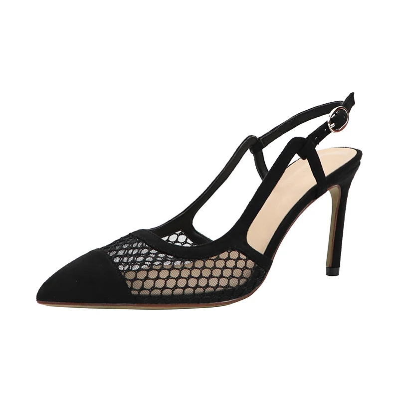 2019 summer new women's sandals black mesh stiletto French girl high heels pointed toe head Korean version of hollow sexy shoes
2019 summer new women's sandals black mesh stiletto French girl high heels pointed toe head Korean version of hollow sexy shoes
