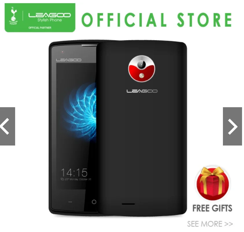 

LEAGOO Alfa 8 Mini Smartphone 4.0" 1GB RAM 8GB ROM MTK6580 Quad Core Android 5.1 1800mAh 5MP WIFI GPS 3G WCDMA Mobile Phone