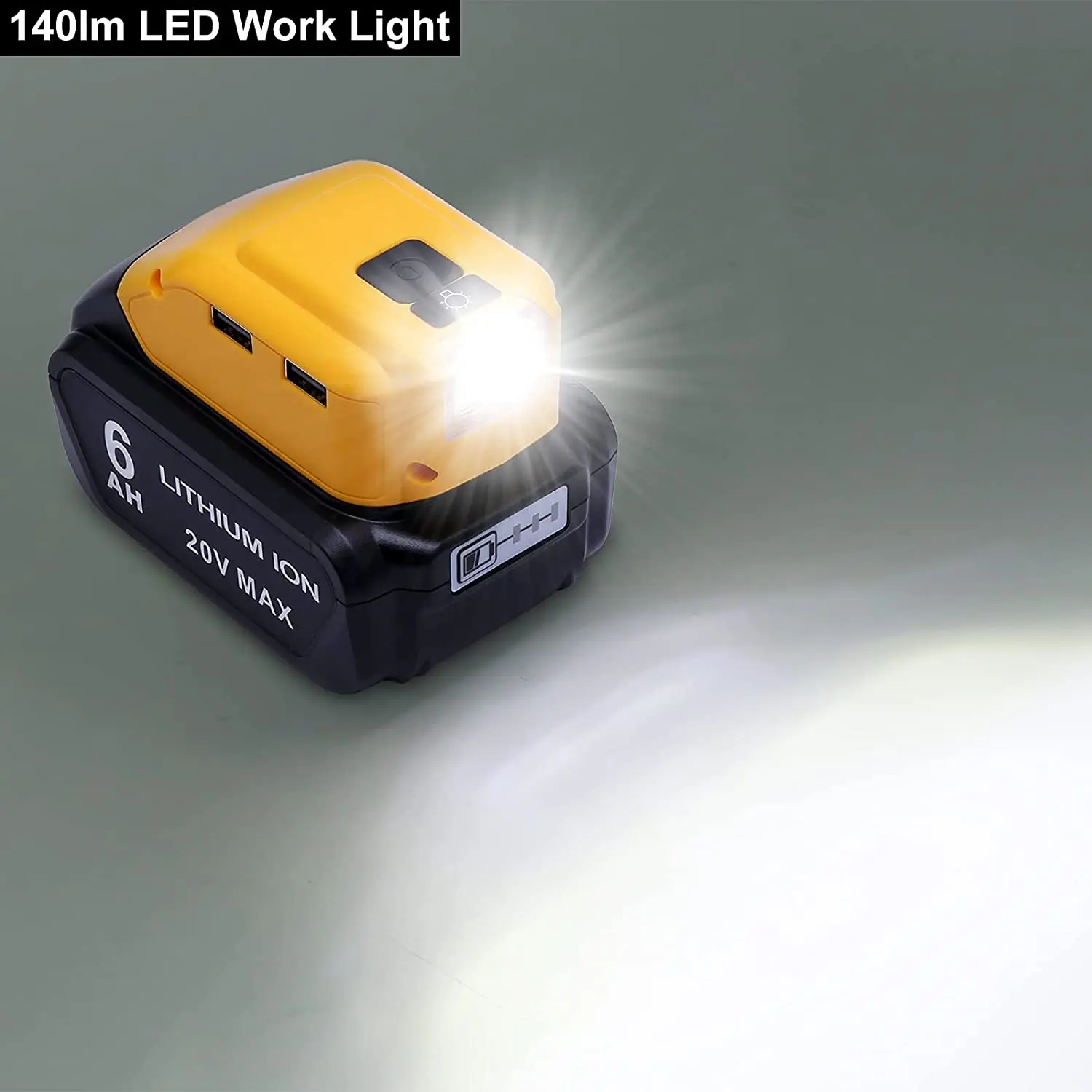 Оригинальный сменный преобразователь источника питания DCB090 для Dewalt, 20 в, макс. 18 в, адаптер аккумулятора с двойным USB, 12 В постоянного тока, св...
Оригинальный сменный преобразователь источника питания DCB090 для Dewalt, 20 в, макс. 18 в, адаптер аккумулятора с двойным USB, 12 В постоянного тока, св...