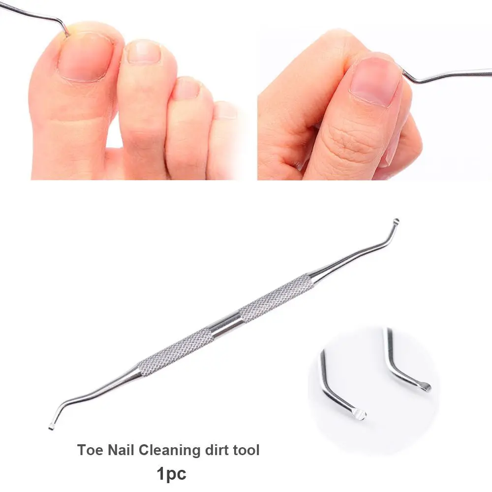 Paronychia Double head Cleaning dirt Stainless steel Pedicure tool Toe Nail Lifter Onychomycosis Manicure kit
Paronychia Double head Cleaning dirt Stainless steel Pedicure tool Toe Nail Lifter Onychomycosis Manicure kit