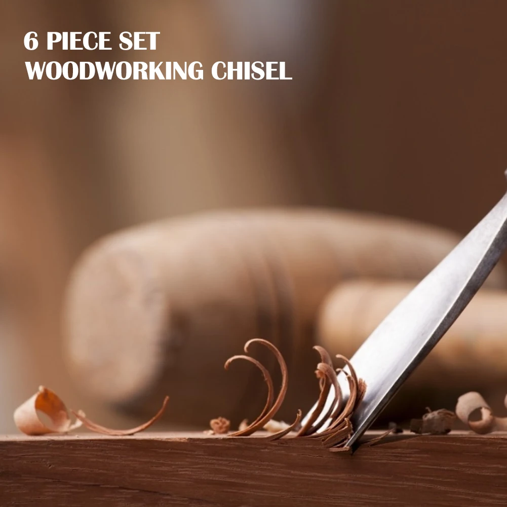 6Pcs Carving Hand Chisel Tool Set Carpenters Woodworking Carving Cutter DIY Manual Hand Tools for Woodworker Carpenter
6Pcs Carving Hand Chisel Tool Set Carpenters Woodworking Carving Cutter DIY Manual Hand Tools for Woodworker Carpenter